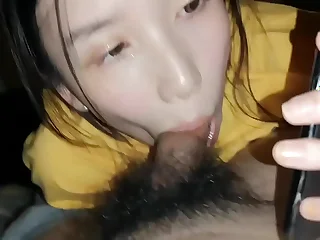 Chinese prop while talking phone call adjacent to her mute